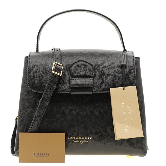 Burberry Bags Burberry Camberley Shoulder Bag Top Handle Satchel House Check Black New